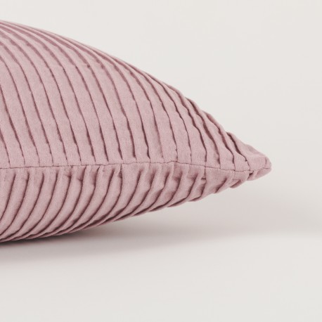 Cojín cuadrante New Ondas ante liso 50x50 - funda + relleno