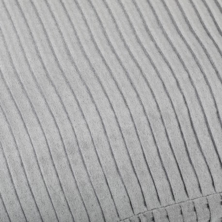 Cojín cuadrante New Ondas ante liso 50x50 - funda + relleno