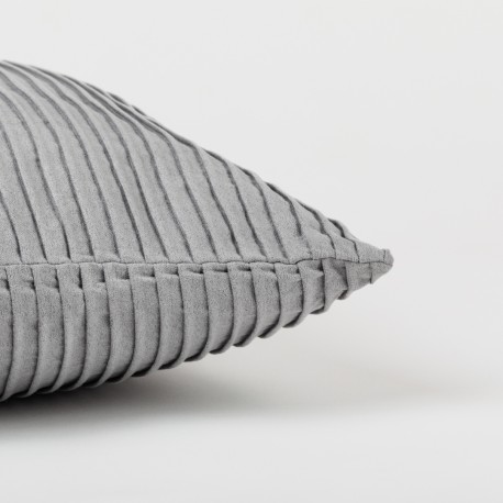 Cojín cuadrante New Ondas ante liso 50x50 - funda + relleno