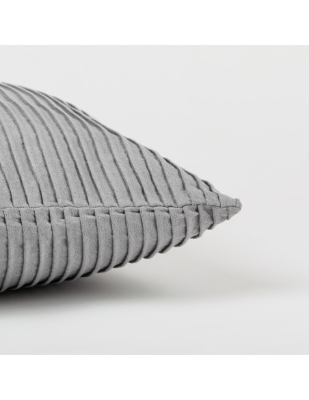 Cojín cuadrante New Ondas ante liso 50x50 - funda + relleno