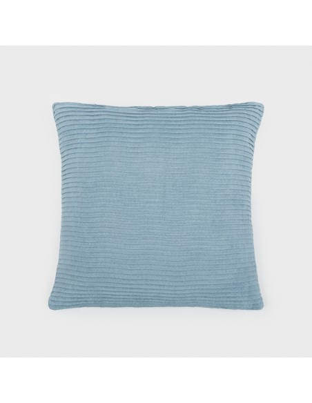 Cojín cuadrante New Ondas ante liso 50x50 - funda + relleno