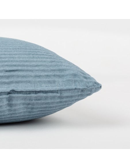 Cojín cuadrante New Ondas ante liso 50x50 - funda + relleno