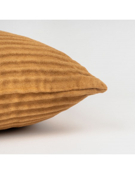 Cojín cuadrante New Ondas ante liso 50x50 - funda + relleno