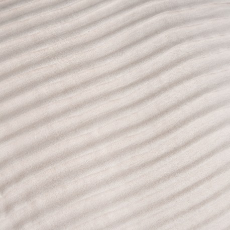 Cojín cuadrante New Ondas ante liso 50x50 - funda + relleno