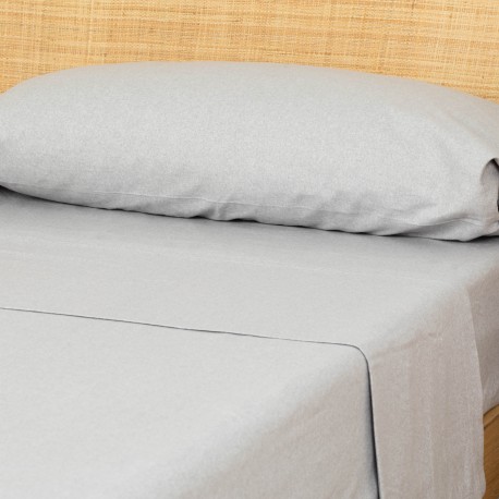 Juego de sábanas franela lisa