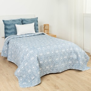 Colcha bouti Tiber indigo 2