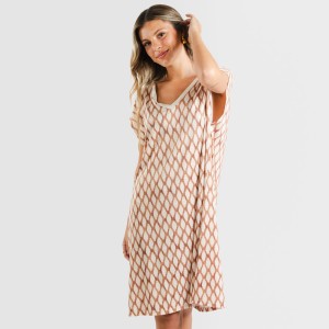 Vestido corto manga fluida soft Orlando arena 2