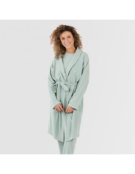 Bata canalé Raya ancha lisa