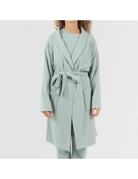 Bata canalé Raya ancha lisa