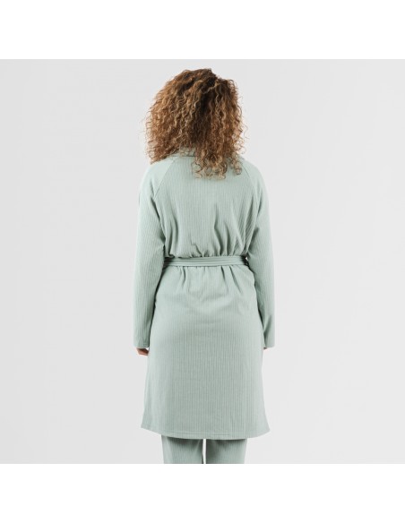 Bata canalé Raya ancha lisa