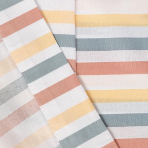 Juego de sábanas algodón Raya Laia cuna 2