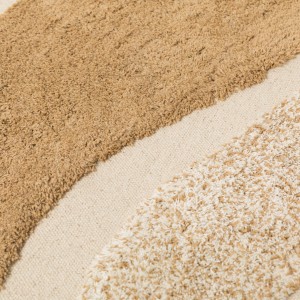 Alfombra algodón Fremen natural 2