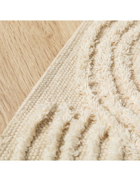 Alfombra algodón Zafra natural