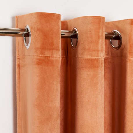 Cortina New terciopelo lisa