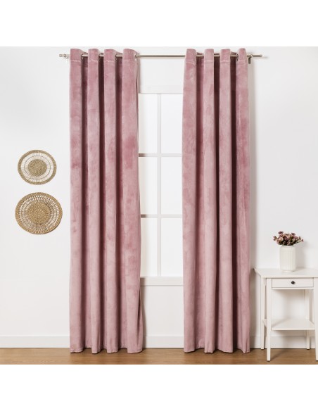 Cortina New terciopelo lisa