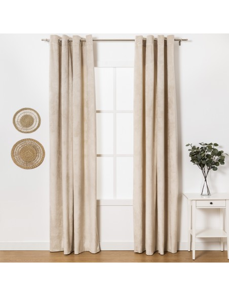 Cortina New terciopelo lisa