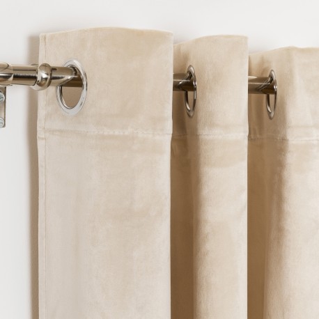 Cortina New terciopelo lisa