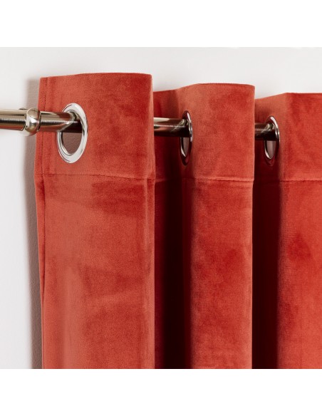 Cortina New terciopelo lisa