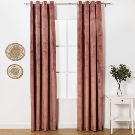 Cortina New terciopelo lisa