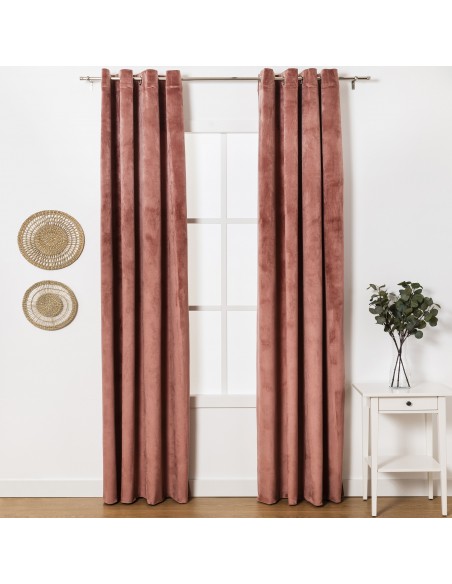 Cortina New terciopelo lisa