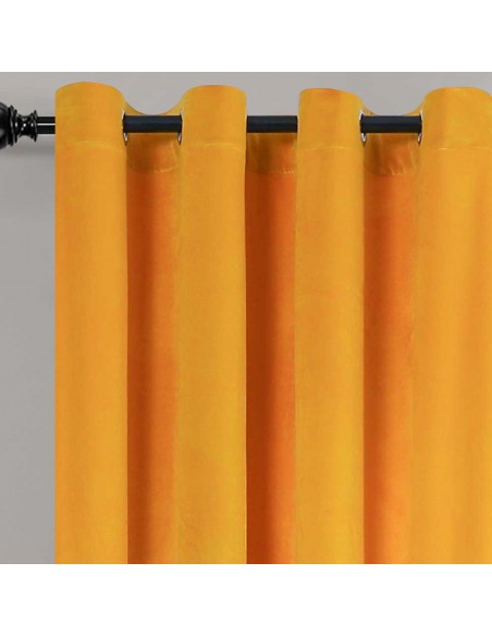 Cortina New terciopelo lisa