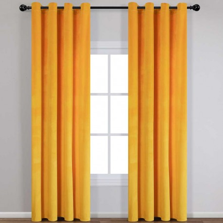 Cortina New terciopelo lisa