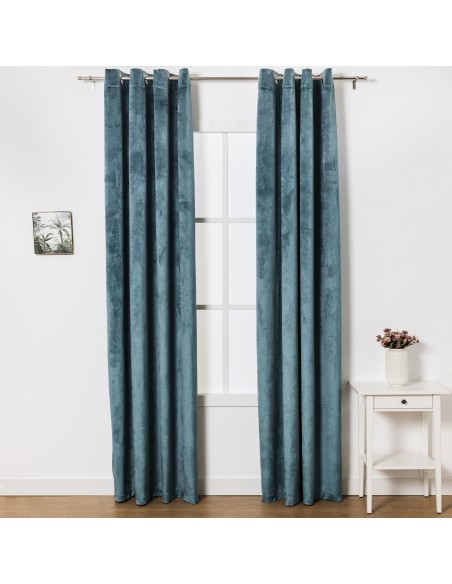 Cortina New terciopelo lisa