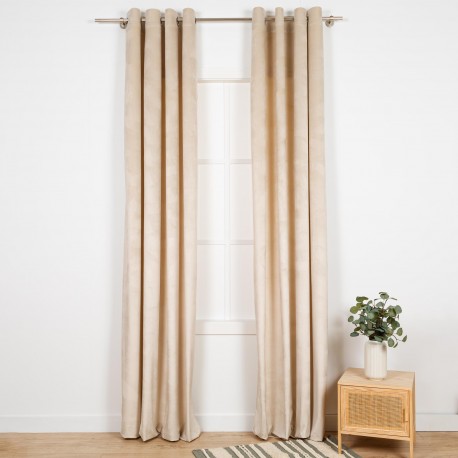 Cortina New terciopelo lisa