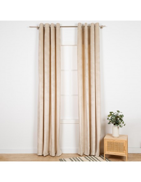 Cortina New terciopelo lisa