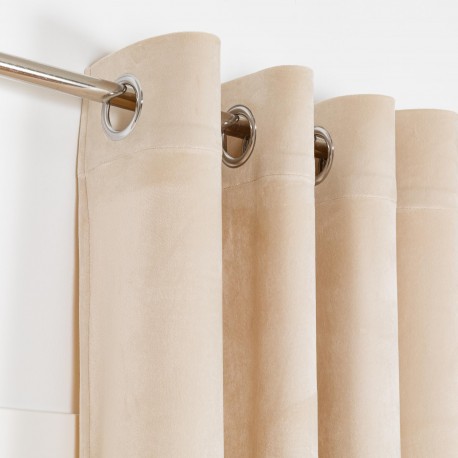 Cortina New terciopelo lisa