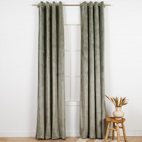 Cortina New terciopelo lisa