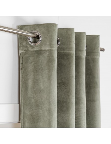 Cortina New terciopelo lisa