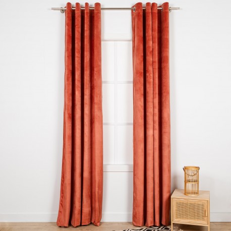 Cortina New terciopelo lisa