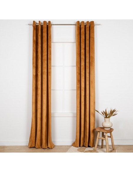 Cortina New terciopelo lisa