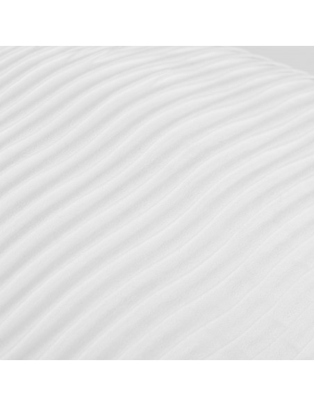 Cojín cuadrante New Ondas ante liso 50x50 - funda + relleno