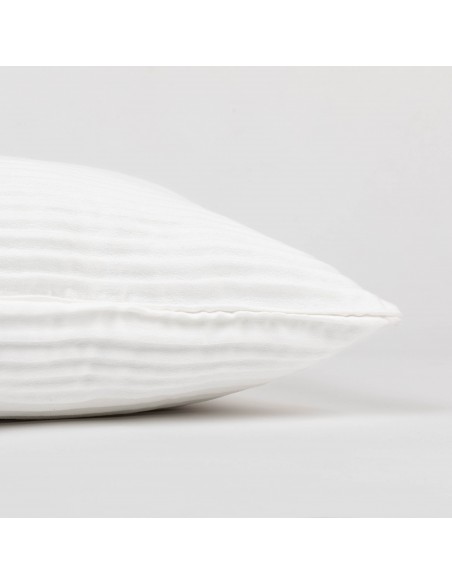 Cojín cuadrante New Ondas ante liso 50x50 - funda + relleno