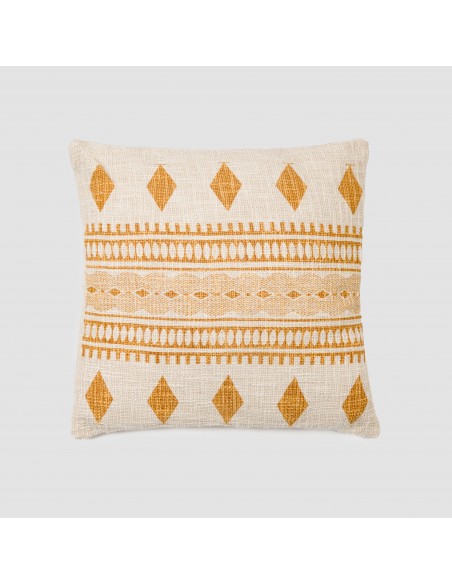 Cojín cuadrante algodón Fauno 45x45 - funda + relleno