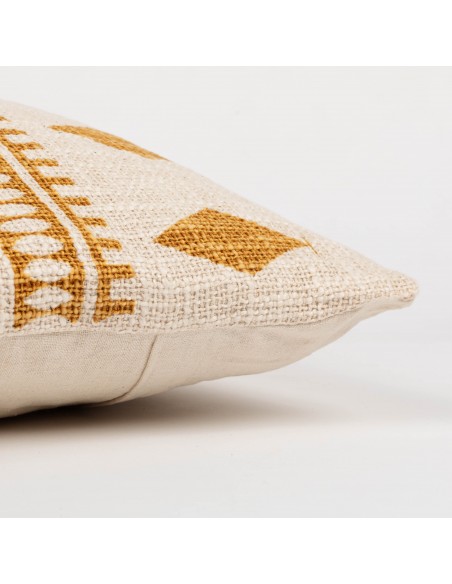 Cojín cuadrante algodón Fauno 45x45 - funda + relleno