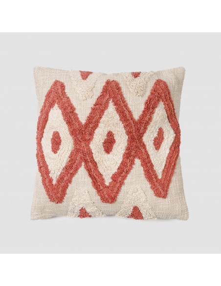 Cojín cuadrante algodón Valirio 45x45 - funda + relleno