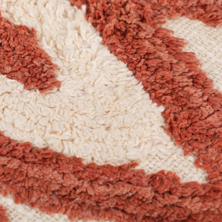 Cojín cuadrante algodón Valirio 45x45 - funda + relleno