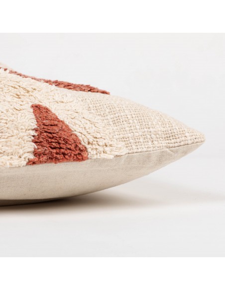 Cojín cuadrante algodón Valirio 45x45 - funda + relleno