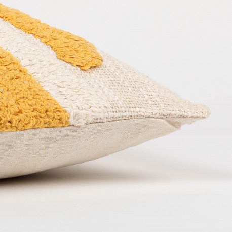 Cojín cuadrante algodón Valirio 45x45 - funda + relleno