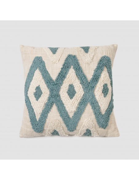 Cojín cuadrante algodón Valirio 45x45 - funda + relleno
