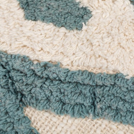 Cojín cuadrante algodón Valirio 45x45 - funda + relleno