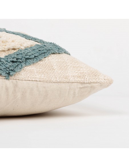 Cojín cuadrante algodón Valirio 45x45 - funda + relleno