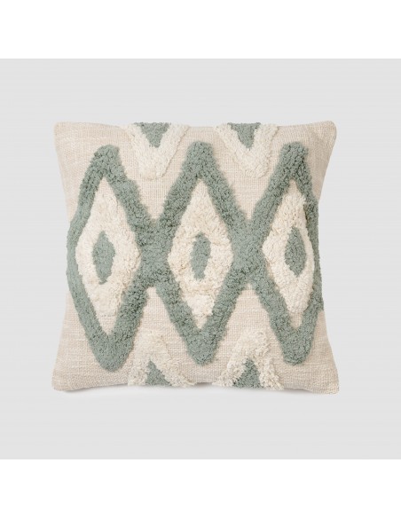 Cojín cuadrante algodón Valirio 45x45 - funda + relleno