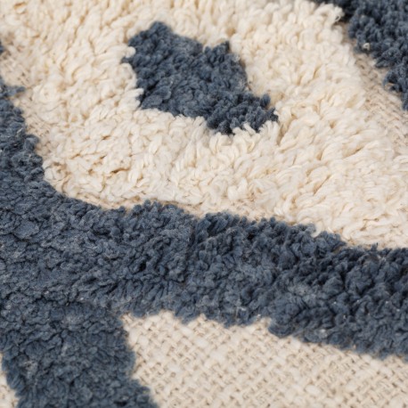 Cojín cuadrante algodón Valirio 45x45 - funda + relleno