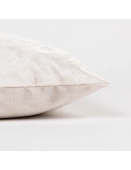 Cojín rectangular 30x50 terciopelo brillo - funda + relleno