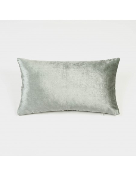 Cojín rectangular 30x50 terciopelo brillo - funda + relleno