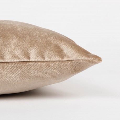 Cojín rectangular 30x50 terciopelo brillo - funda + relleno